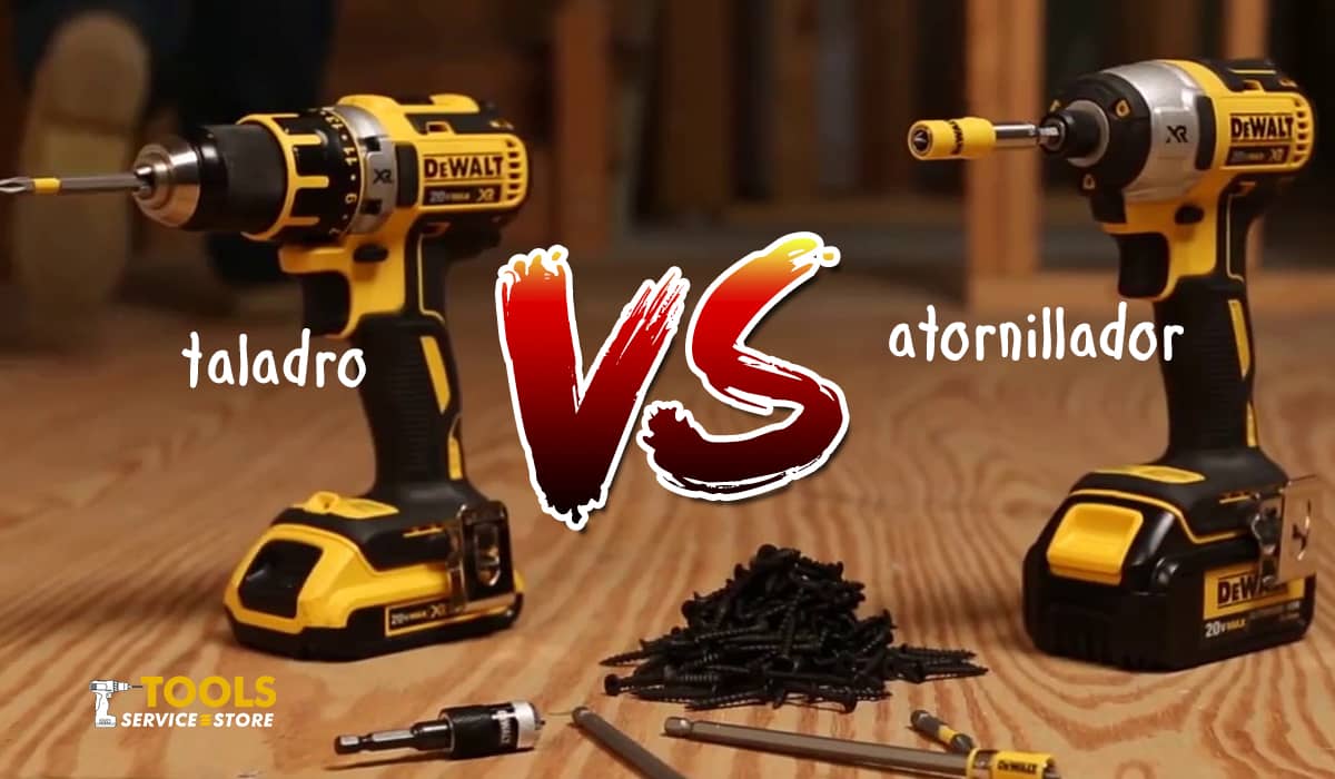 Diferencias entre taladro y atornillador