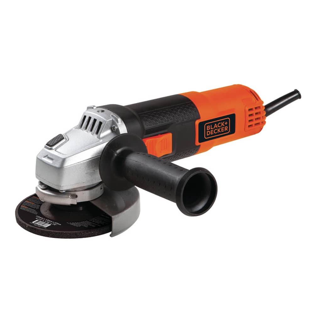Esmeriladora Angular + Caja Plástica + 12 Accesorios 4-1/2" (115mm) - 820W