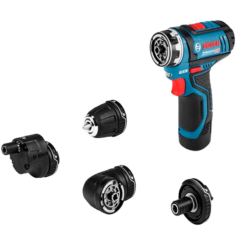 Atornillador 12 voltios chuck intercambiables + 1 bateria