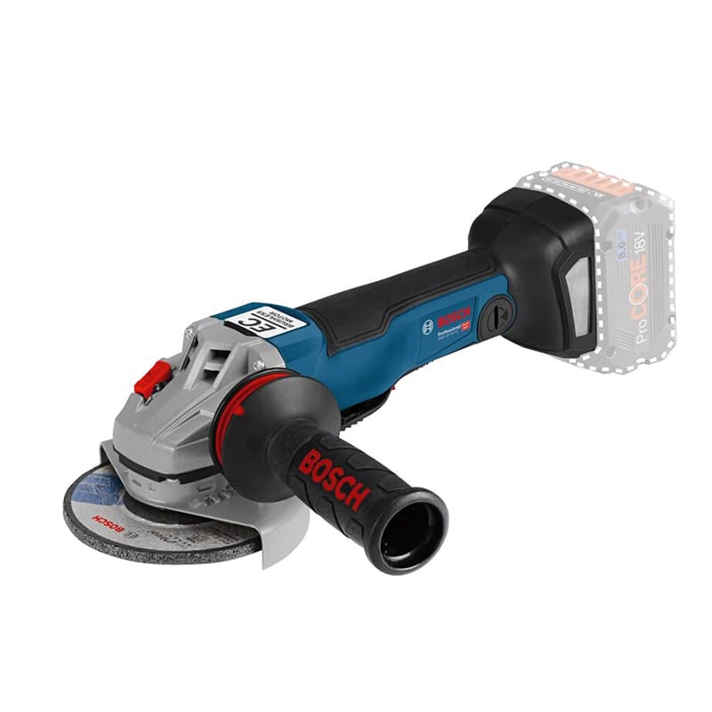 Amoladora angular 4.5" 18 voltios 9000 rpm brushless