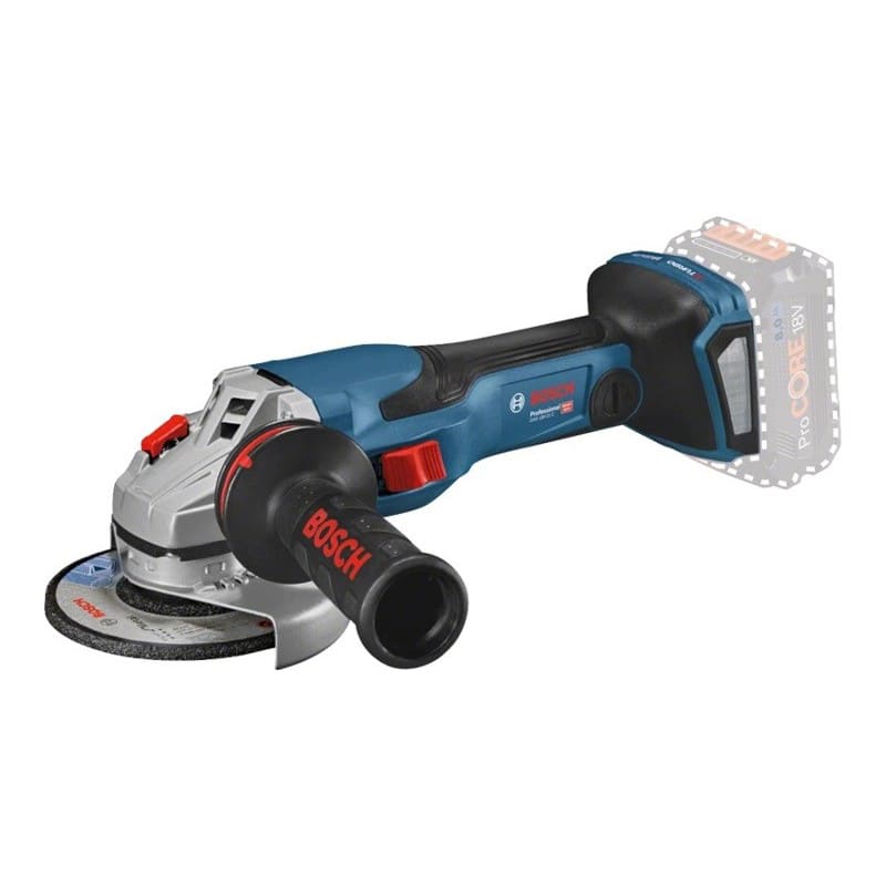 Amoladora angular 4.5" 18 voltios 11000 rpm brushless